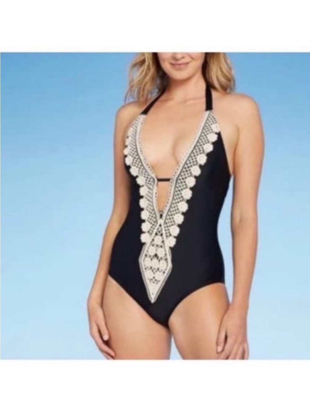 Women’s Black One Piece Swimsuit